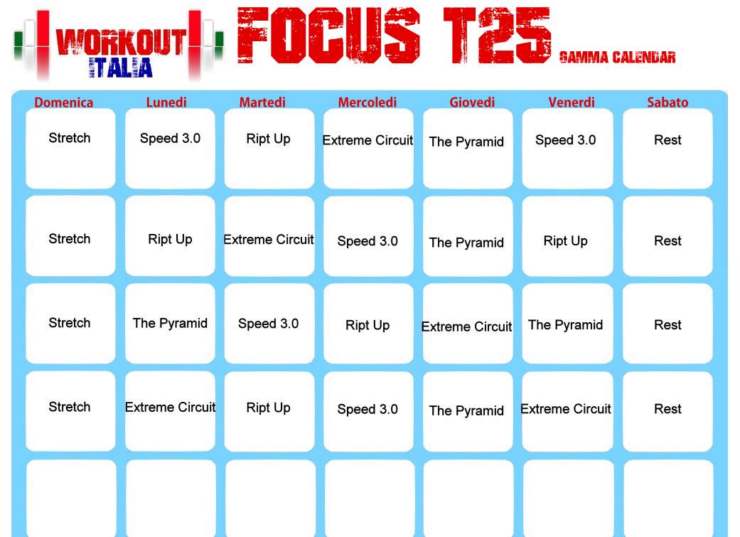 how good is the focus t25 workout