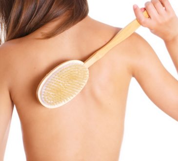 dry brushing contro cellulite